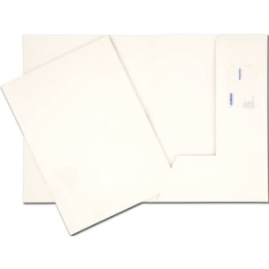 Cartelline a 2 lembi 4Mat A4 in bindakote 250 g/m² con alloggio biglietti da visita  cf. da 10 pz - 3740