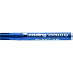 Marcatore permanente edding 2200 C punta scalpello 1-5 mm blu E-2200C 003