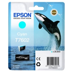 Cartuccia inkjet T7602 Epson ciano C13T76024010