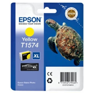 Cartuccia inkjet alta capacità ink pigmentato blister RS T1574 Epson giallo C13T15744010