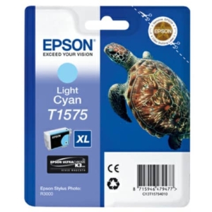 Cartuccia inkjet alta capacità ink pigmentato blister RS T1575 Epson ciano chiaro - C13T15754010