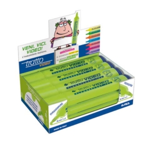 Evidenziatore TRATTO Video 1-5 mm lime  F830209