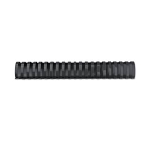 Dorsi plastici a 21 anelli GBC CombBind 45 mm A4 nero - fino a 400 fogli conf da 50 dorsi - 4028186