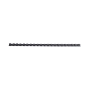 Dorsi plastici a 21 anelli GBC CombBind 14 mm A4 nero - fino a 125 fogli conf da 100 dorsi - 4028178