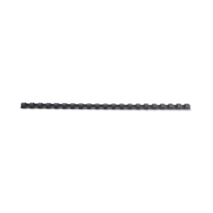 Dorsi plastici a 21 anelli GBC CombBind 10 mm A4 nero - fino a 65 fogli conf da 100 dorsi - 4028175