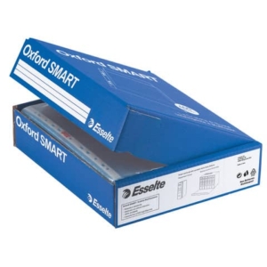 Scatola contenitore con 400 buste Esselte Office Antiriflesso PP 22x30 cm 22x30 cm conf.400 - 391098100
