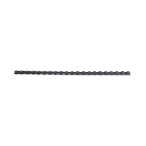 Dorsi plastici a 21 anelli GBC CombBind 12 mm A4 nero - fino a 95 fogli conf da 100 dorsi - 4028177
