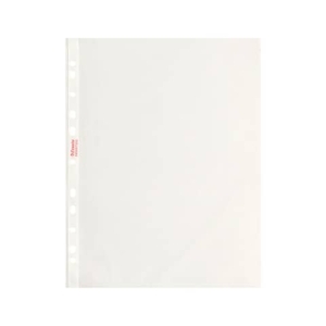 Buste a perforazione universale goffrate Esselte STANDARD PP antiriflesso 22x30 cm conf.200 - 395697300