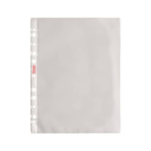 Buste a perforazione universale goffrate Esselte DELUXE 22x30 cm trasparente antiriflesso  conf.100 - 395697600