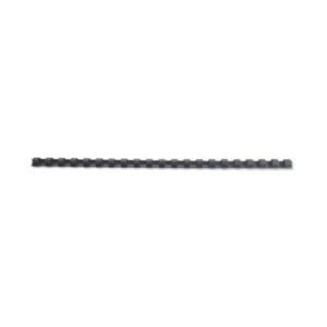Dorsi plastici a 21 anelli GBC CombBind 8 mm A4 nero - fino a 45 fogli conf da 100 dorsi - 4028174