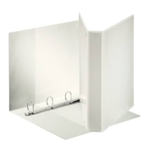 Raccoglitore personalizzabile Esselte Display Maxi a 4 anelli a D 27,5x32 cm dorso 5 cm bianco - 394756000