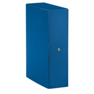 Cartella portaprogetti Esselte C90 DELSO ORDER dorso 10 cm presspan lucido blu 25x35 cm - 390390050