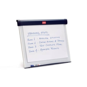 Portablocco a cavalletto Nobo Barracuda da scrivania 75x65,5 cm - blu 1902267