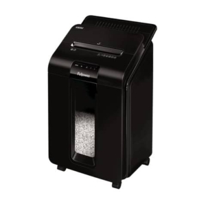 Distruggidocumenti uso moderato FELLOWES AutoMax? 100M - P-4 - 23 L - taglio a miniframmenti 4x10mm - nero - 4629201