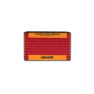 Nastro 2605/3NR Olivetti nero-rosso  80406