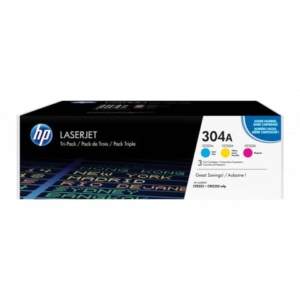 Toner 304A HP ciano+magenta+giallo Conf. 3 - CF372AM