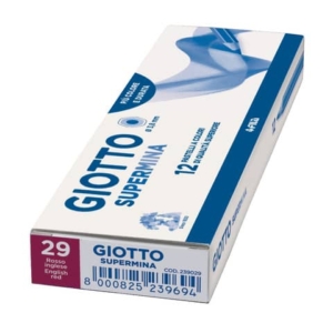 Matita colorata GIOTTO Supermina rosso inglese 29 - F239029