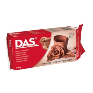 Pasta per modellare DAS panetto da 1 kg terracotta F387600
