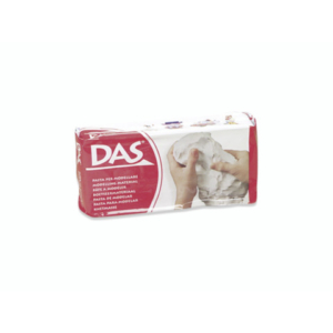 Pasta per modellare DAS panetto da 500 g bianco F387000