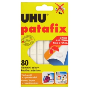 Gommini adesivi Uhu Patafix bianco  Conf. 80 pezzi - 64792