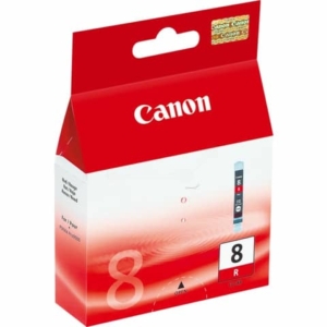 Serbatoio inchiostro CLI-8R Canon rosso  0626B001