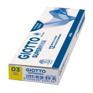 Matita colorata GIOTTO Supermina giallo 03 - F239003