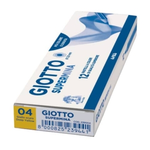 Matita colorata GIOTTO Supermina giallo scuro 04 - F239004