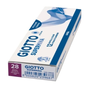 Matita colorata GIOTTO Supermina rosso geranio 28 - F239028