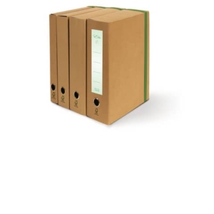 Portaprogetti con elastico piatto EURO-CART Eco Elite ''FSC'' dorso 10 cm avana - FMCXCPECO10ELPAV