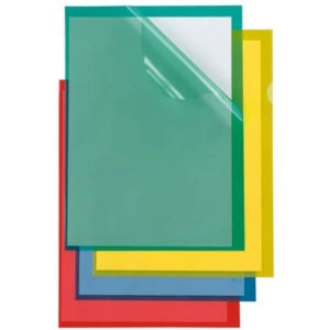 Cartelline a L in PP Sei Rota Poli 150 Color A4 giallo - alto spessore - conf. 25 pezzi - 66232206