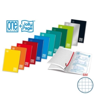 Maxi quaderno One Color A4 - 80 g/m² - 20+1 ff - 5M - 1411