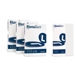 Carta per fotocopie A4 Favini Rismaluce Bianca 240 g/m² Risma da 100 fogli - A670124