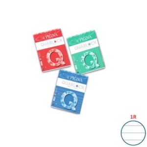 Ricambi per quaderni ad anelli Pigna Quablock - A4 - 80 g/m² - 50 ff - 1R - 00609771R