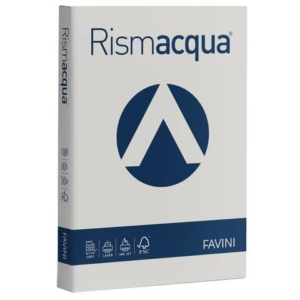 Carta colorata Favini Rismacqua colori tenui 200 g/m² A4 ghiaccio 12 - Risma da 125 fogli - A67U104
