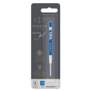 Refill gel Parker blu M in blister - 1950346