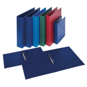 Raccoglitore FAVORIT Europa 28x32 cm 2 anelli tondi Ø 30 mm blu 100460398