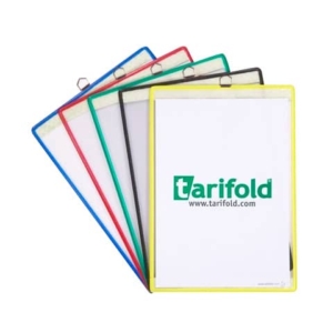 Buste portavvisi Tarifold® T-Technic - con gancio A4 assortito conf. 5 buste - B154509