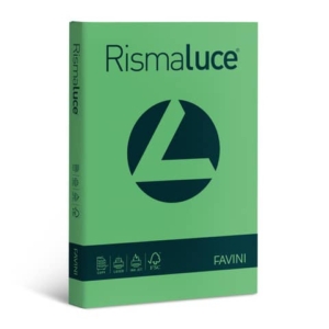 Carta colorata Favini Rismaluce colori forti 90 g/m² A3 verde Risma da 300 fogli - A66D313