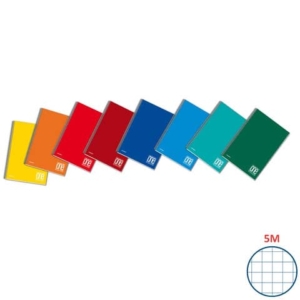 Blocco spiralato One Color A4+ 80 g/m² - 60 ff con fori microperforati - 5M - 1155