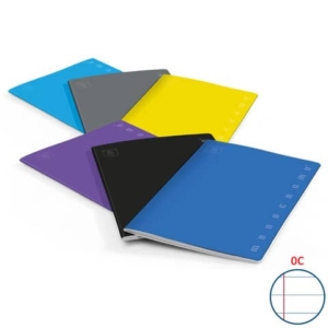 Quaderno Pigna Monocromo A5 - 80 g/m² - 42 ff - C - assortiti - 02217780C