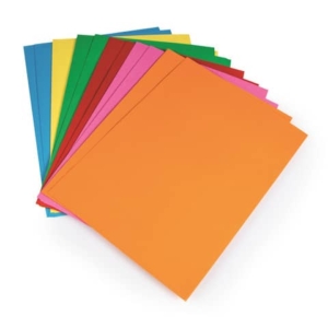 Cartellina semplice Brefiocart Color 24,5x35 cm cellulosa 200 g/m² giallo conf. 50 pezzi - 0205510.GI