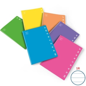 Maxi quaderno Pigna Monocromo Fluo A4 - 80 g/m² - 42 ff - 1R - assortiti - 02267921R