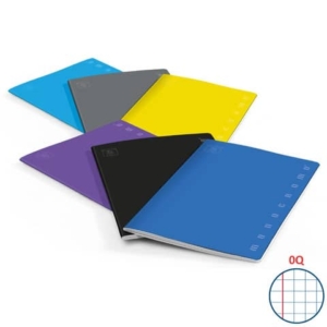Quaderno Pigna Monocromo A5 - 80 g/m² - 20+1 ff - Q - assortiti - 02217780Q