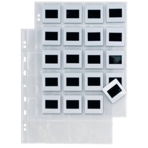 Buste a foratura universale Sei Rota Atla F per diapositive 20 spazi 5,5x5,5 cm trasparente conf.10 buste 662514