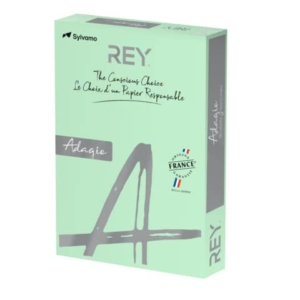 Carta colorata A3 Sylvamo Rey Adagio 80 g/m² verde 81 - Risma da 500 fogli - ADAGI080X683