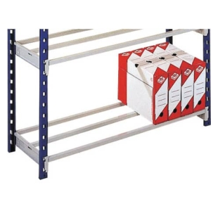 Staffe aggiuntive per scaffalatura Paperflow RANG'ECO 100x34 cm - grigio - conf. 2 pezzi - K605132