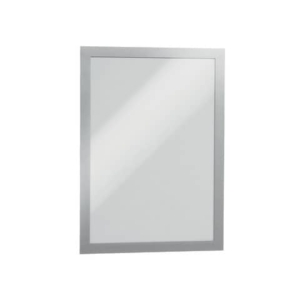 Cornice espositiva adesiva DURABLE DURAFRAME® A4 - argento conf. 10 pezzi  - 4882-23