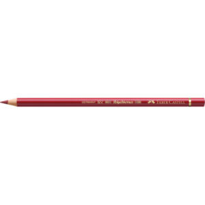 Matite colorate permanenti Faber Castell Polychromos mina 3,8 mm conf. 6 pezzi - rosso cadmio medio - 110217