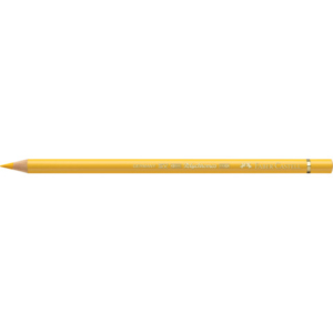 Matite colorate permanenti Faber Castell Polychromos mina 3,8 mm conf. 6 pezzi - giallo cadmio scuro - 110108