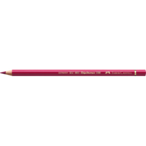 Matite colorate permanenti Faber Castell Polychromos mina 3,8 mm conf. 6 pezzi - rosso robbia - 110142